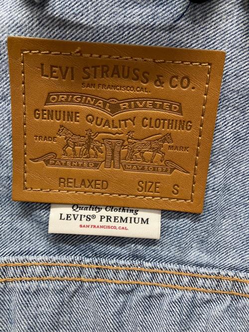 LEVI'S PReMIUM（リーバイス プレミアム）LEVI'S PReMIUM (リーバイス プレミアム) TYPEⅡトラッカージャケット ブルー サイズ:S 未使用品の古着・服飾アイテム