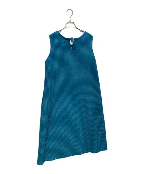 HELLY HANSEN（ヘリーハンセン）HELLY HANSEN (ヘリーハンセン) マリンリゾートシアサッカーワンピース　HW32531 ブルー サイズ:Mの古着・服飾アイテム