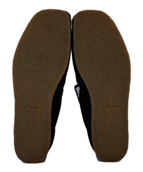 CLARKS（クラークス）CLARKS (クラークス) スウェードワラビーシューズ ブラック サイズ:25.5cmの古着・服飾アイテム