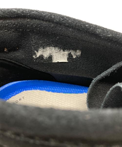 CLARKS（クラークス）CLARKS (クラークス) スウェードワラビーシューズ ブラック サイズ:25.5cmの古着・服飾アイテム