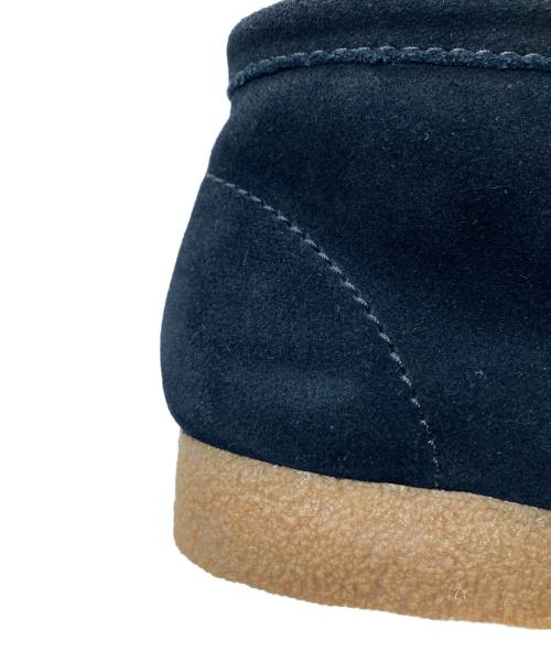 CLARKS（クラークス）CLARKS (クラークス) スウェードワラビーシューズ ブラック サイズ:25.5cmの古着・服飾アイテム