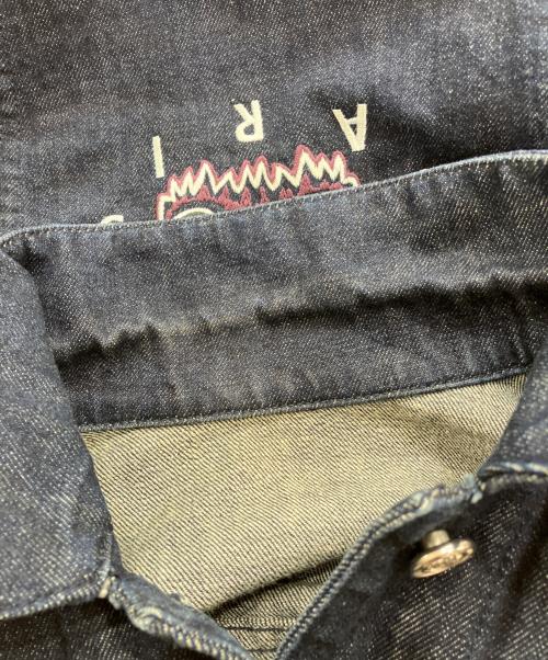 KENZO（ケンゾー）KENZO (ケンゾー) Tiger Denim Jacket インディゴ サイズ:XSの古着・服飾アイテム