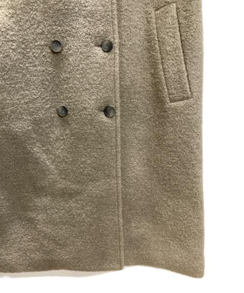 theory luxe（セオリーリュクス）theory luxe (セオリーリュクス) ダブルブークレロングコート ブラウン サイズ:38の古着・服飾アイテム
