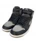 NIKE（ナイキ）の古着「ハイカットスニーカー　FD4810-010」｜ブラック×シルバー