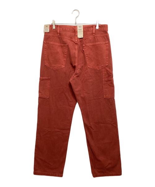 LEVI'S（リーバイス）LEVI'S (リーバイス) カーペンターパンツ レッド サイズ:SIZE W33×L32 未使用品の古着・服飾アイテム