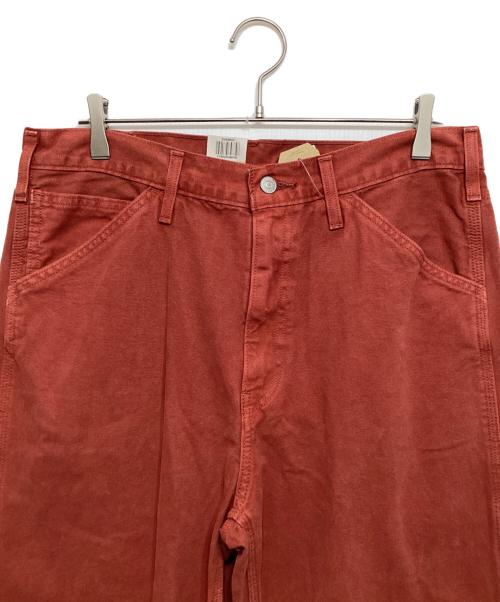 LEVI'S（リーバイス）LEVI'S (リーバイス) カーペンターパンツ レッド サイズ:SIZE W33×L32 未使用品の古着・服飾アイテム
