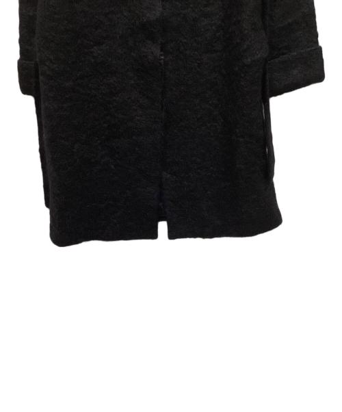 bilitis dix-sept ans（ビリティスディセッタン）bilitis dix-sept ans (ビリティスディセッタン) French Mohair Coat ブラック サイズ:36の古着・服飾アイテム