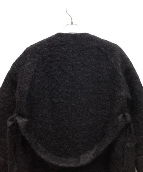 bilitis dix-sept ans（ビリティスディセッタン）bilitis dix-sept ans (ビリティスディセッタン) French Mohair Coat ブラック サイズ:36の古着・服飾アイテム