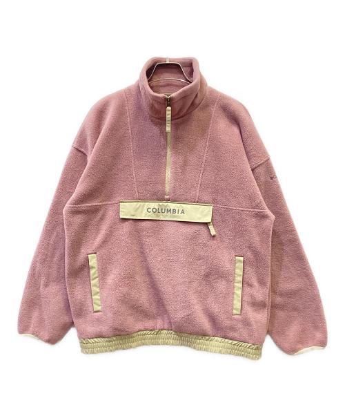 Columbia（コロンビア）Columbia (コロンビア) クリスタルベンドハーフジップフリース ピンク サイズ:Mの古着・服飾アイテム