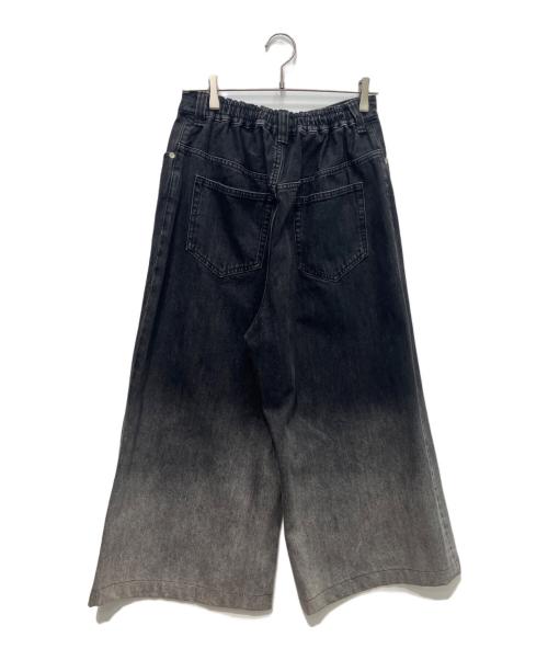 MAISON SPECIAL（メゾンスペシャル）MAISON SPECIAL (メゾンスペシャル) Hyper Wide Denim Baggy Pants ブラックの古着・服飾アイテム