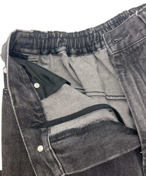 MAISON SPECIAL（メゾンスペシャル）MAISON SPECIAL (メゾンスペシャル) Hyper Wide Denim Baggy Pants ブラックの古着・服飾アイテム