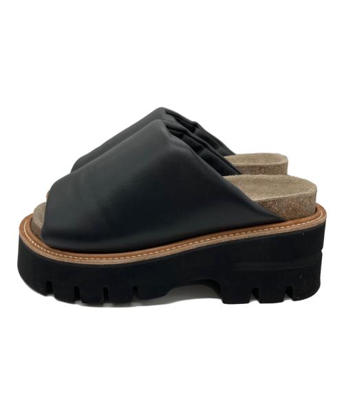 MAISON SPECIAL（メゾンスペシャル）MAISON SPECIAL (メゾンスペシャル) SPECIAL SHOES FACTORY (スペシャルシューズファクトリー) Cork Sole Shower Sandal ブラック サイズ:24 1/2の古着・服飾アイテム