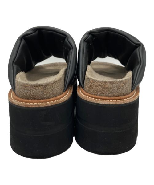 MAISON SPECIAL（メゾンスペシャル）MAISON SPECIAL (メゾンスペシャル) SPECIAL SHOES FACTORY (スペシャルシューズファクトリー) Cork Sole Shower Sandal ブラック サイズ:24 1/2の古着・服飾アイテム