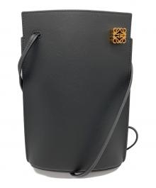 LOEWE（ロエベ）の古着「ダイスポケットショルダーポーチ」｜ブラック