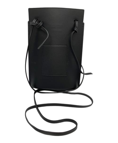 LOEWE（ロエベ）LOEWE (ロエベ) ダイスポケットショルダーポーチ ブラックの古着・服飾アイテム