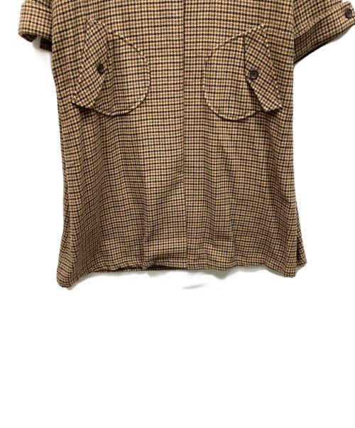 FREAK'S STORE（フリークスストア）FREAK'S STORE (フリークスストア) チェックコート ブラウン サイズ:Ｆの古着・服飾アイテム