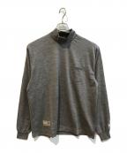 ENDS and MEANSエンズアンド ミーンズ）の古着「Merino Wool Pocket L/S」｜グレー