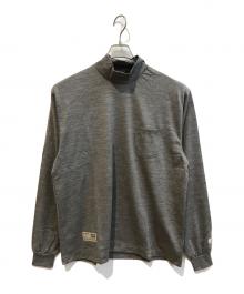 ENDS and MEANS（エンズアンド ミーンズ）の古着「Merino Wool Pocket L/S」｜グレー
