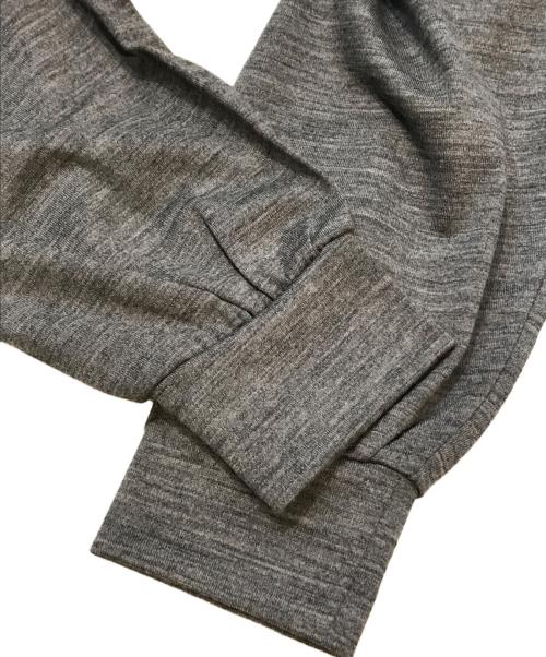 ENDS and MEANS（エンズアンド ミーンズ）ENDS AND MEANS (エンズアンド ミーンズ) Merino Wool Pocket L/S グレー サイズ:Lの古着・服飾アイテム