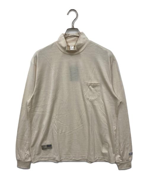 ENDS and MEANS（エンズアンド ミーンズ）ENDS AND MEANS (エンズアンド ミーンズ) Merino Wool Pocket L/S アイボリー サイズ:Lの古着・服飾アイテム