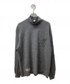 ENDS and MEANSエンズアンド ミーンズ）の古着「Merino Wool Pocket L/S」｜グレー
