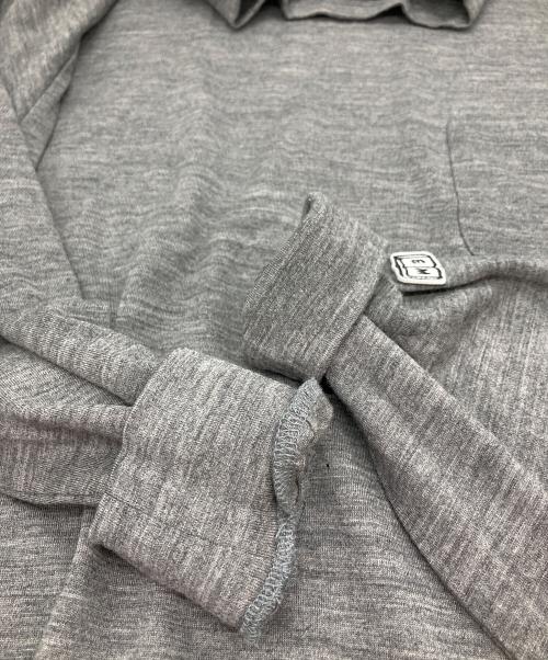 ENDS and MEANS（エンズアンド ミーンズ）ENDS and MEANS (エンズアンド ミーンズ) Merino Wool Pocket L/S グレー サイズ:Lの古着・服飾アイテム