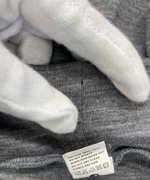 ENDS and MEANS（エンズアンド ミーンズ）ENDS and MEANS (エンズアンド ミーンズ) Merino Wool Pocket L/S グレー サイズ:Lの古着・服飾アイテム