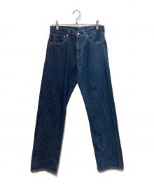 LEVI'S×BEAMS（リーバイス×ビームス）の古着「HALF & HALF COLLECTIONデニムパンツ」｜インディゴ