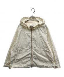 COLLAGE（コラージュ）の古着「ナイロンパーカー」｜アイボリー