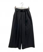 nagonstansナゴンスタンス）の古着「Water Repellentストレッチ ベルトワイドPT」｜ブラック