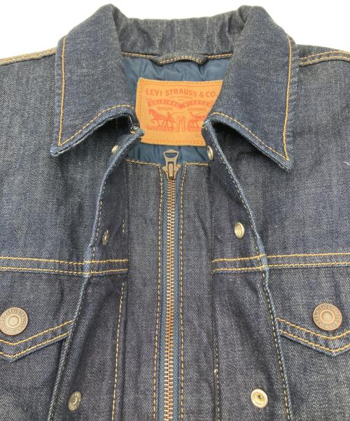 LEVI'S（リーバイス）LEVI'S (リーバイス) FILL ZIP TRUCKER RODERICK インディゴ サイズ:XSの古着・服飾アイテム