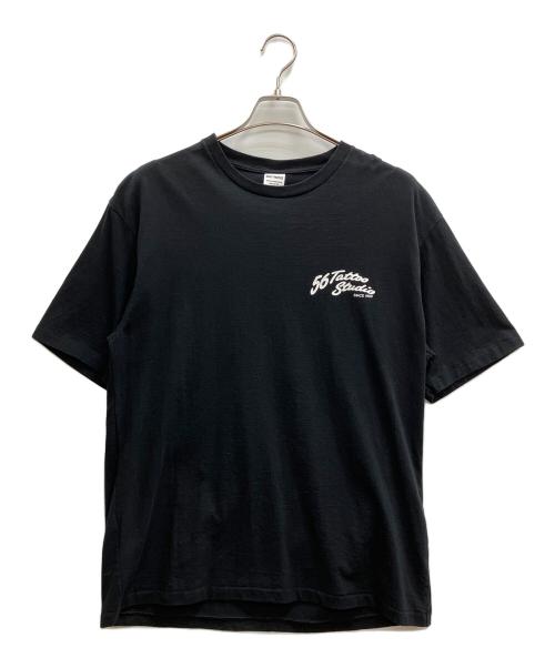 GUILTY PARTIES（ギルティーパーティーズ）guilty parties (ギルティーパーティーズ) 56 TATTOO STUDIO プリントTシャツ ブラック サイズ:Sの古着・服飾アイテム