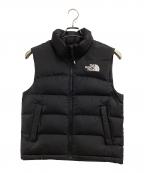 THE NORTH FACEザ ノース フェイス）の古着「NEW PUFFY EX ON BALL VEST」｜ブラック