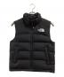 THE NORTH FACE（ザ ノース フェイス）の古着「NEW PUFFY EX ON BALL VEST」｜ブラック