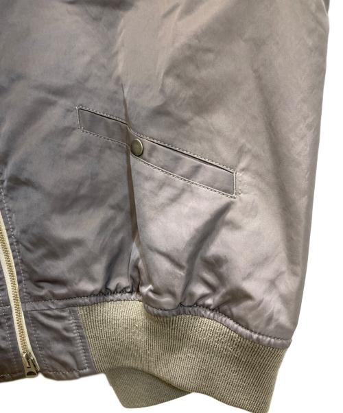 R'IAM（リアム）R'IAM (リアム) MA1 SHORTブルゾン グレー サイズ:FREEの古着・服飾アイテム