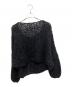 Plage (プラージュ) HAND KNITジャンボタムニット ブラック サイズ:Free：12000円