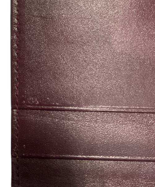 SMYTHSON（スマイソン）SMYTHSON (スマイソン) カードケース ボルドーの古着・服飾アイテム