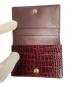 中古・古着 SMYTHSON (スマイソン) カードケース ボルドー：5000円