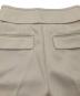 中古・古着 IIROT (イロット) Eco-Trouser  エコトラウザー　センタープレスパンツ　ワイドパンツ ベージュ サイズ:38：13000円