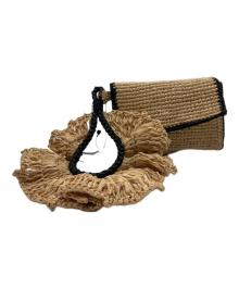 MAISON N.H PARIS（メゾン・エヌ・アッシュ・パリ）の古着「HELOISE - Clutch Bag」｜ナチュラル