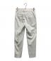 UNTITLED (アンタイトル) オックス 細身パンツ ホワイト サイズ:1：5000円