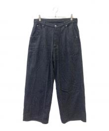 Willow Pants（ウィローパンツ）の古着「ウールパンツ」｜ブラック