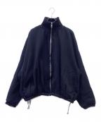 TWEOトゥー）の古着「スウェットジップジャケット」｜ブラック