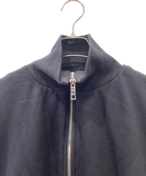 TWEO（トゥー）TWEO (トゥー) スウェットジップジャケット ブラック サイズ:Freeの古着・服飾アイテム