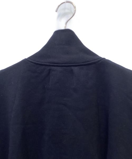 TWEO（トゥー）TWEO (トゥー) スウェットジップジャケット ブラック サイズ:Freeの古着・服飾アイテム