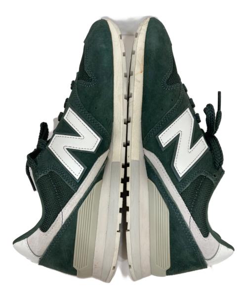 NEW BALANCE（ニューバランス）NEW BALANCE (ニューバランス) ローカットスニーカー グリーン サイズ:26.5の古着・服飾アイテム