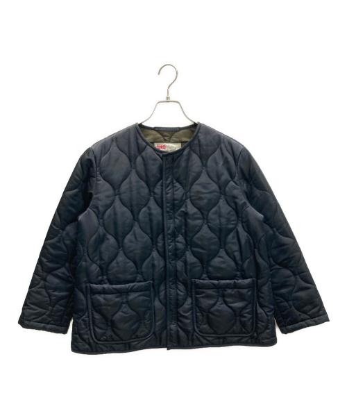 Traditional Weatherwear（トラディショナルウェザーウェア）Traditional Weatherwear (トラディショナルウェザーウェア) キルティングジャケット ネイビー サイズ:36の古着・服飾アイテム
