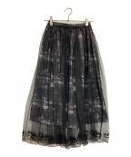 DISNEYディズニー）の古着「チュールスカート」｜ブラック