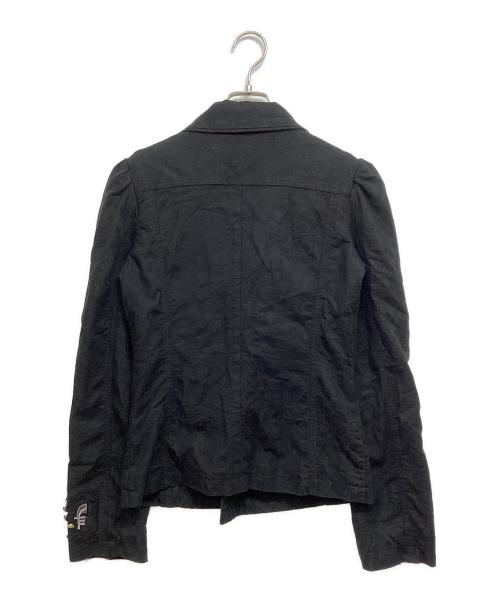 DIESEL（ディーゼル）DIESEL (ディーゼル) ダブルジャケット ブラック サイズ:Ｍの古着・服飾アイテム