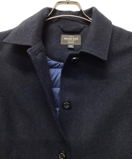 mont-bell（モンベル）mont-bell (モンベル) ウール トラベルコート ネイビー サイズ:Mの古着・服飾アイテム